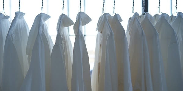 white shirts clothes on hanger