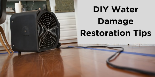 DIY Water Damage Restoration Tips